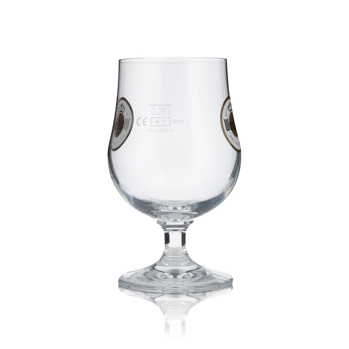6 verres à bière Warsteiner verre bombé 0,25 l verre à bière Pilstulpe verre à bière Schwenker verre à bière Bristo grand format – Vue 3