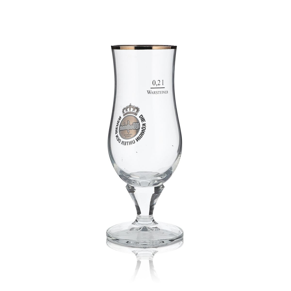 Verre à bière Warsteiner Verre à pied 0,2 l Exclusif Verre à bière Pilstulpe Ventre rond Brasserie Gastronomie – Vue 3