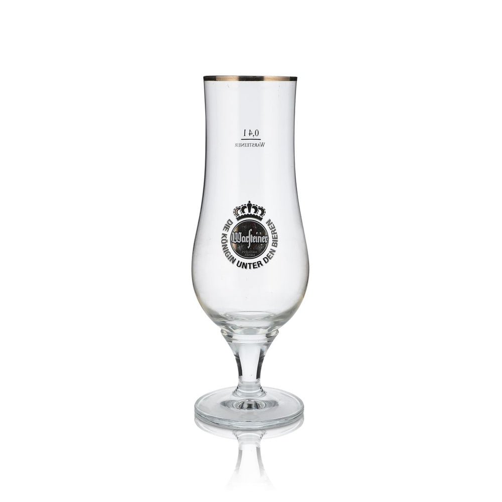 Verres à bière Warsteiner Verres à bière Exclusive Pokal, verre à bière bombé 0,4 l