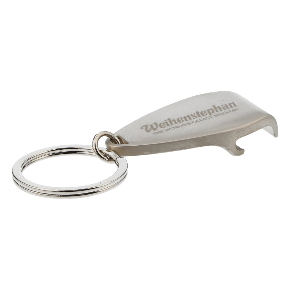 Porte-clés décapsuleur Weihenstephan en acier inoxydable