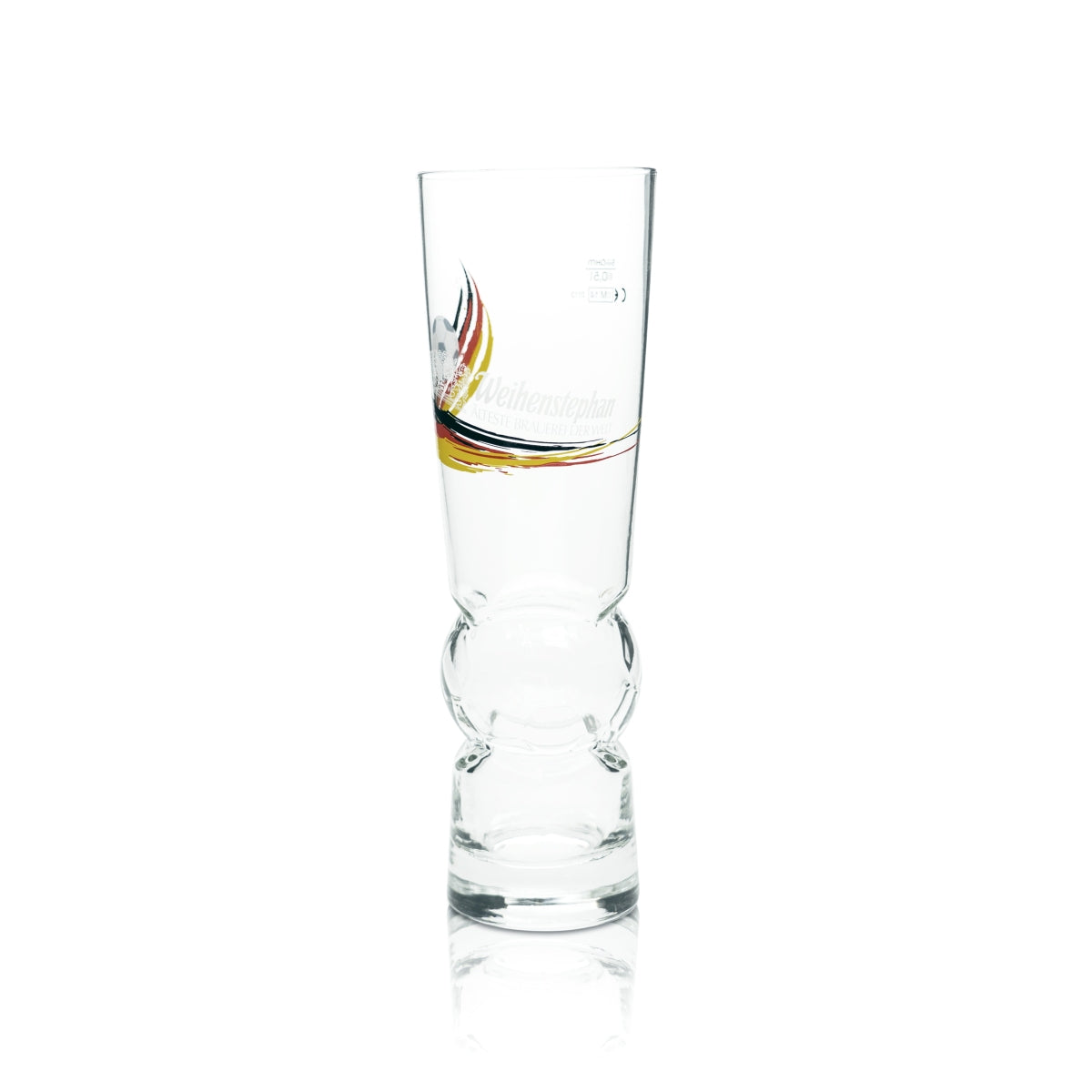 Verre à bière Weihenstephan 0,5 l bière blanche, levure de blé, football allemand