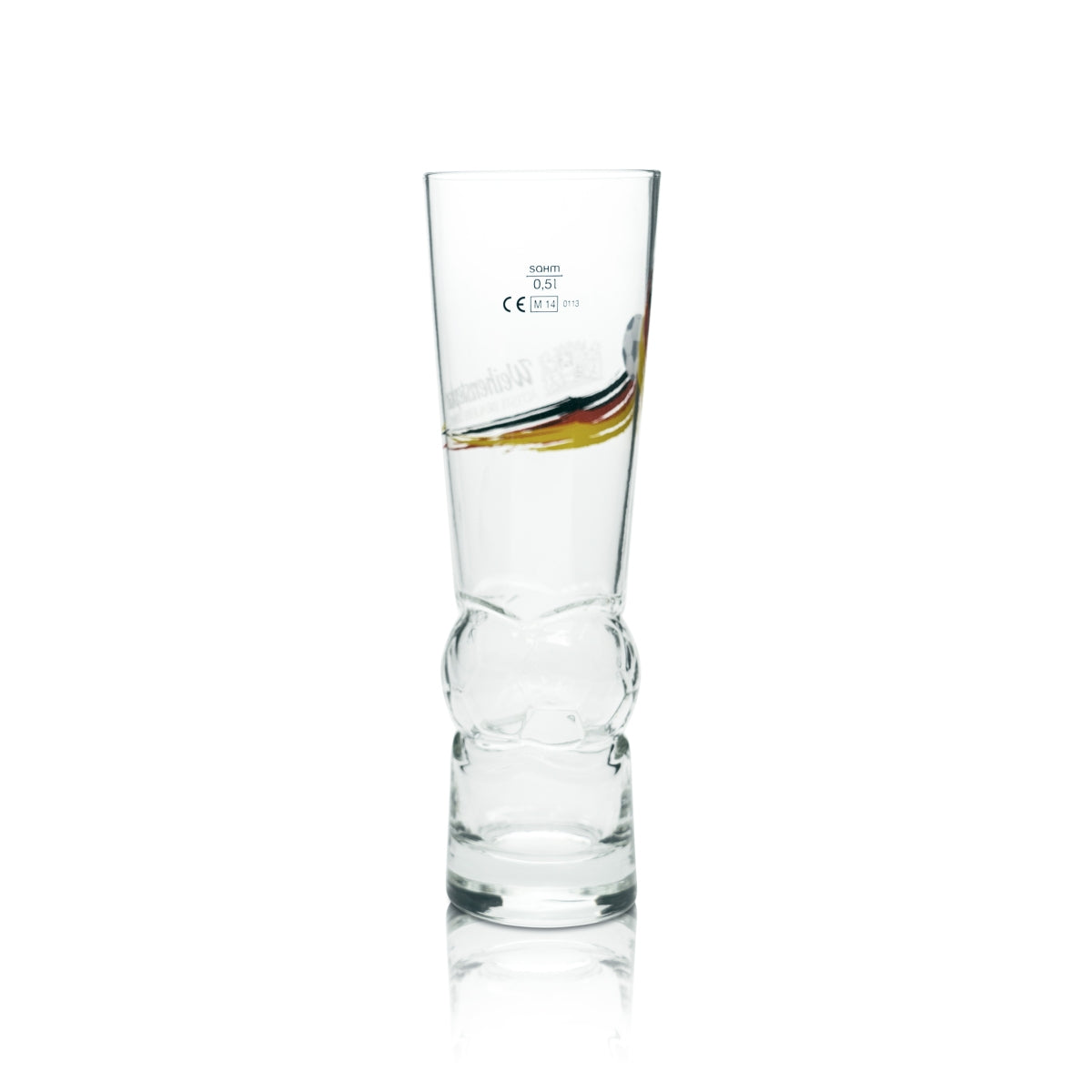 Verre à bière Weihenstephan 0,5 l bière blanche, levure de blé, football allemand – Vue 3