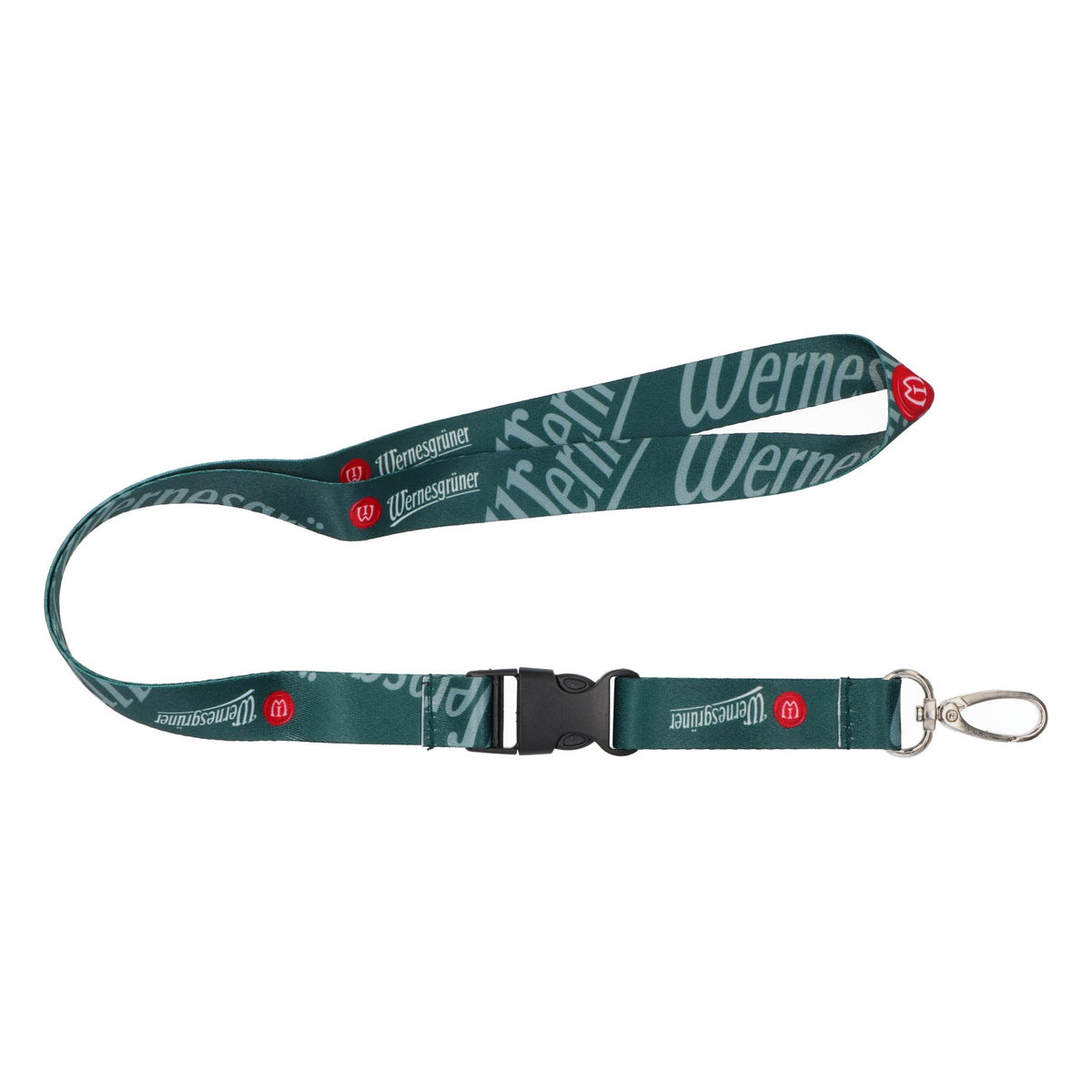 Lanière pour clés Wernesgrüner Lanière pour clés Lanyard 53 cm foncé – Vue 2