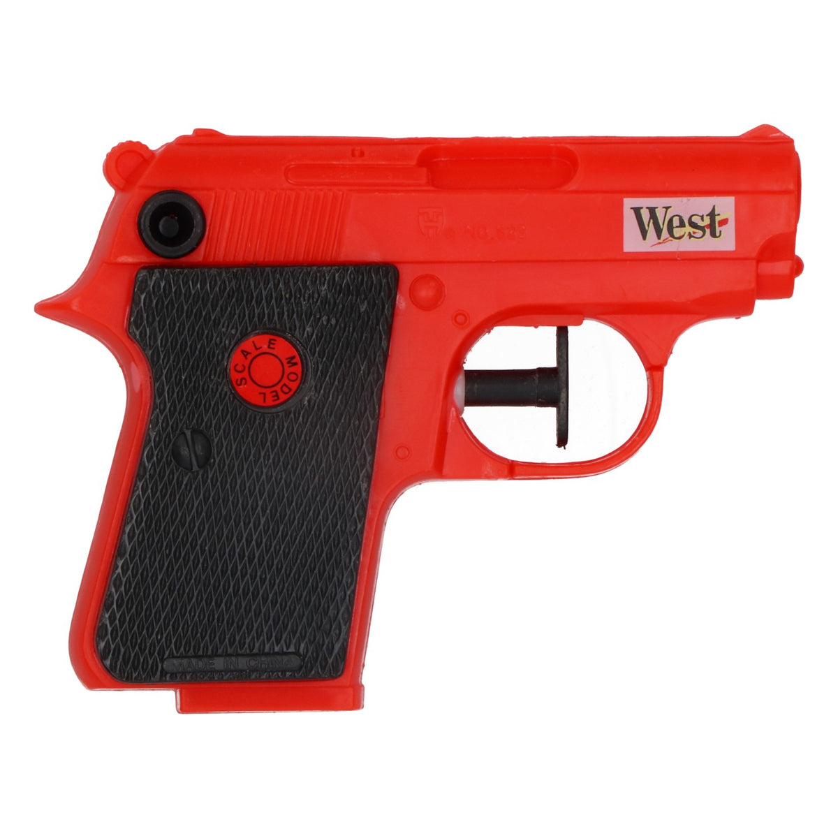 Pistolet à eau West Cigarettes Amusement pour enfants Plastique original des années 80 rouge