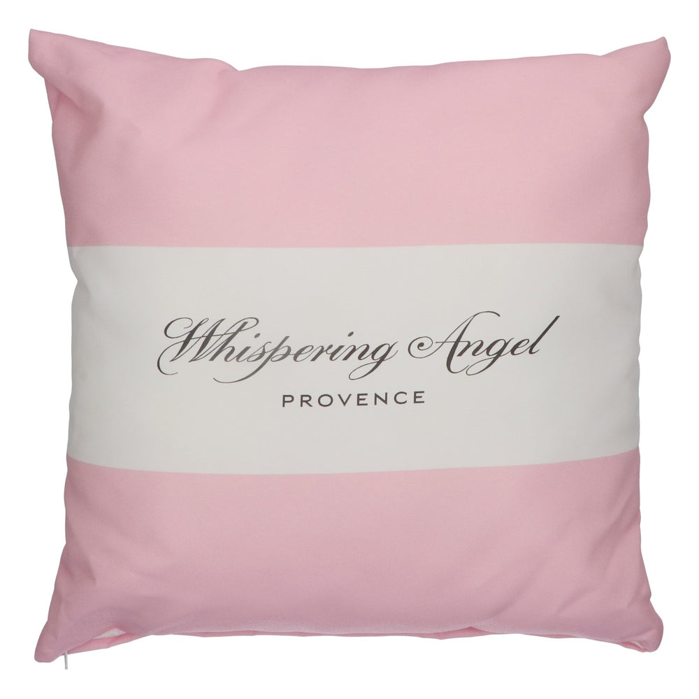 Coussin Whispering Angel Coussin de salon Coussin de canapé 40 x 40 cm rose/blanc