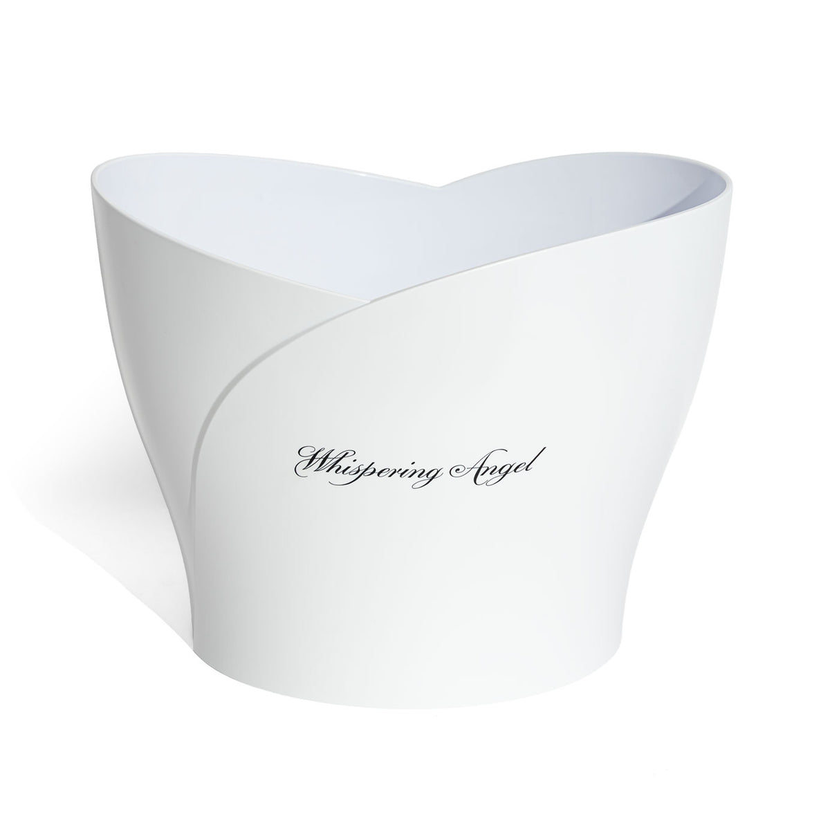 Whispering Angel Refroidisseur à vin Refroidisseur à bouteille ICE Bucket large blanc