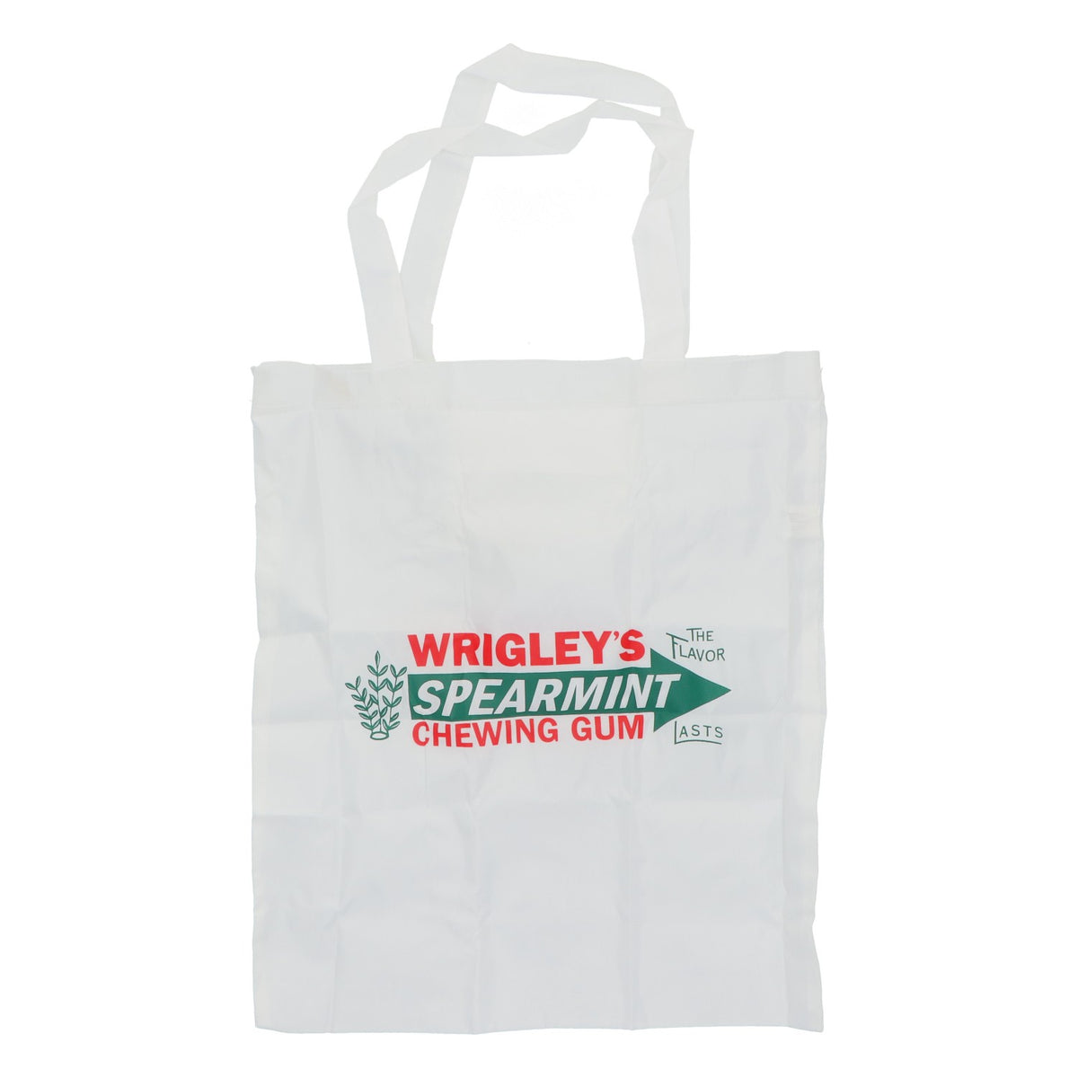 Sac à provisions Wrigley's Chewing Gum Sac en toile de jute blanc