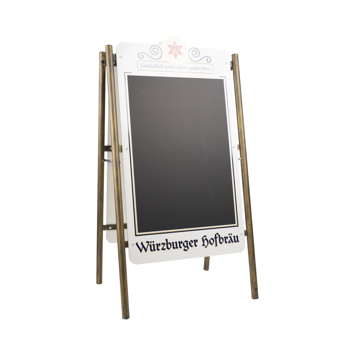 Würzburger Hofbräu Bier Panneau publicitaire 100x55, rabattable, pour menu gastronomique ou bar