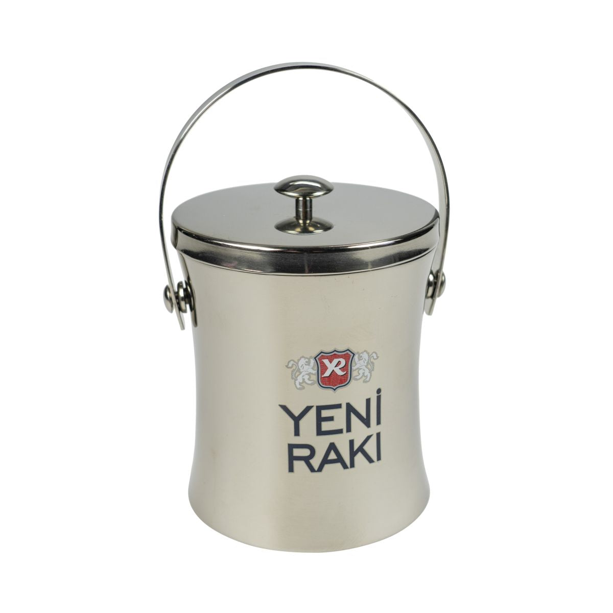 Yeni Raki Bac à glaçons Glacière Seau à glace avec pince et couvercle Accessoires de bar pour la restauration