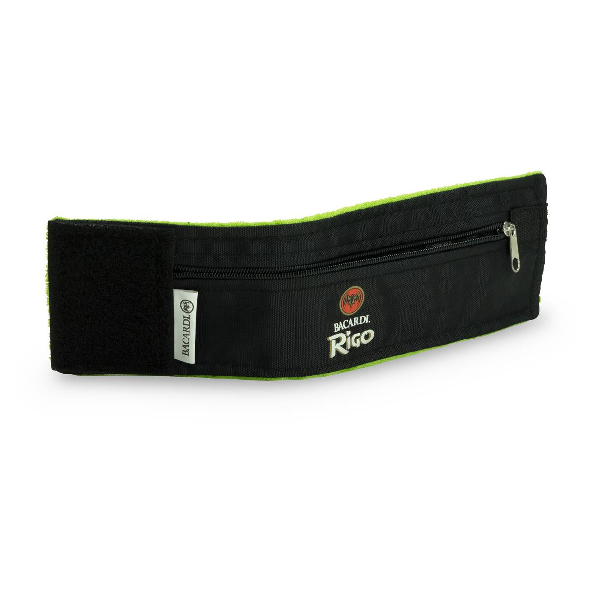 1 pochette à monnaie Bacardi Rum avec fermeture éclair « Rigo » noir/vert neuve – Vue 4