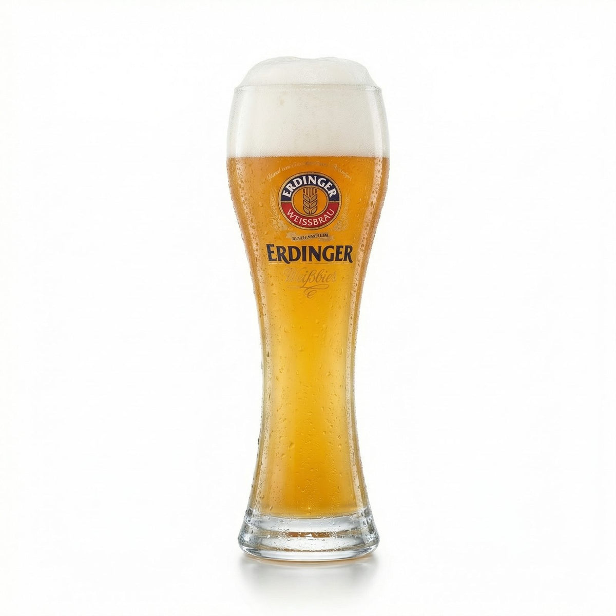 1 bière Erdinger Weißbräu 0,5l verre à bière blanche « Standart » Sahm neuf