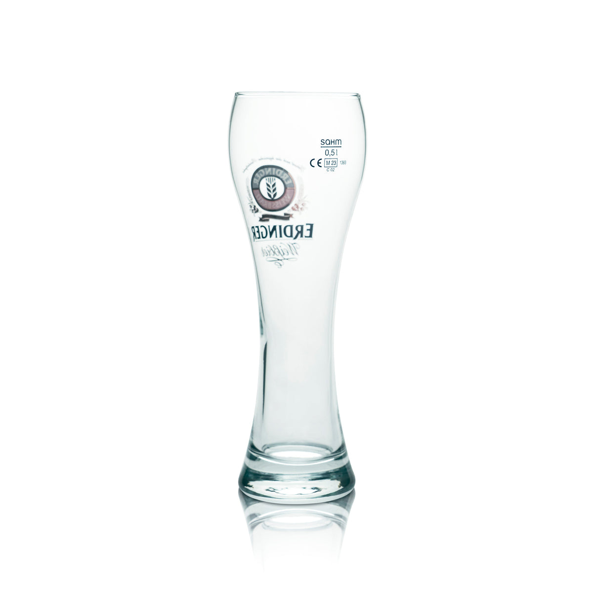 6 verres à bière blanche Erdinger 0,5 l – Set exclusif de verres à bière blanche avec graduation – Vue 5