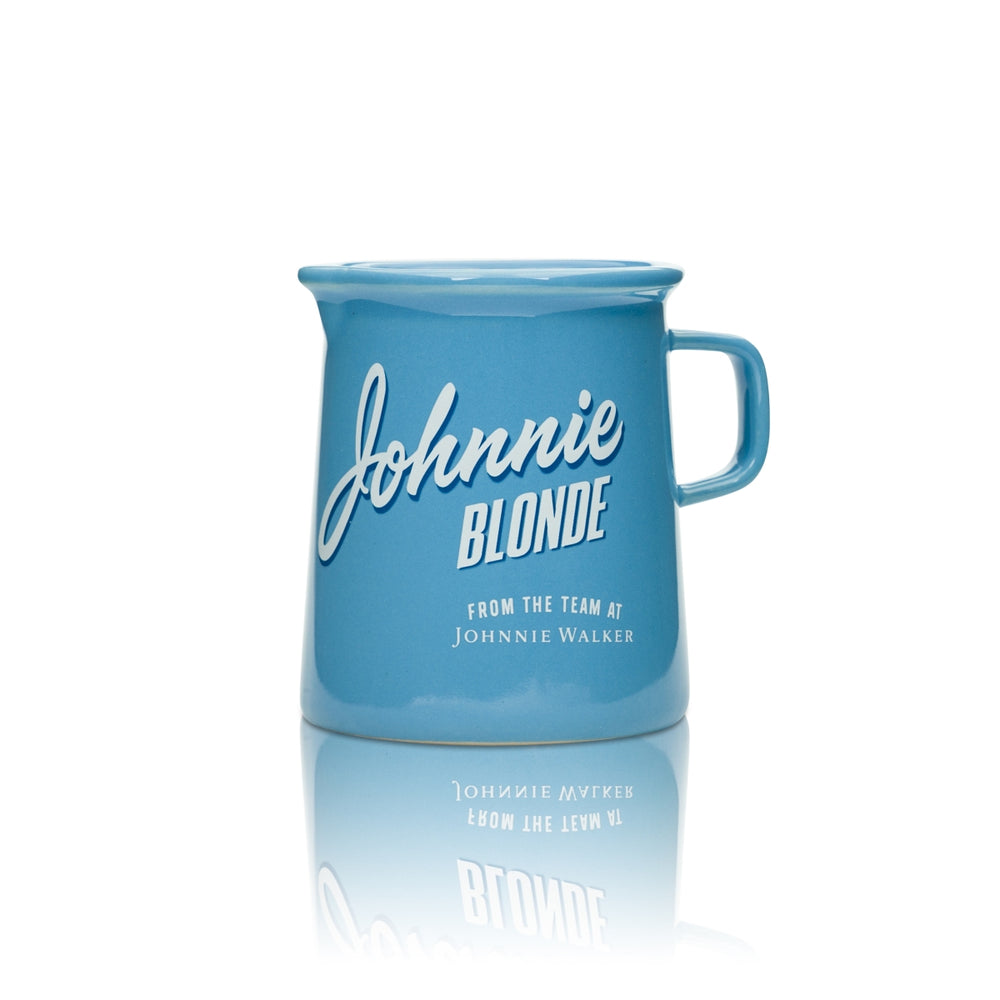 1 tasse à whisky Johnnie Walker 0,3 l BLEUE avec anse « Blonde » neuve