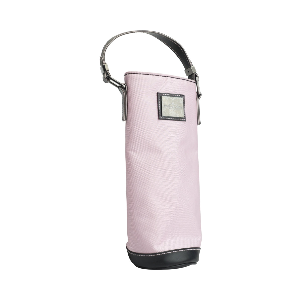 1 sac de transport pour bouteille de champagne Moët & Chandon avec poignée et emblème, rose/noir, pour bouteilles de 0,7 l, neuf – Vue 2