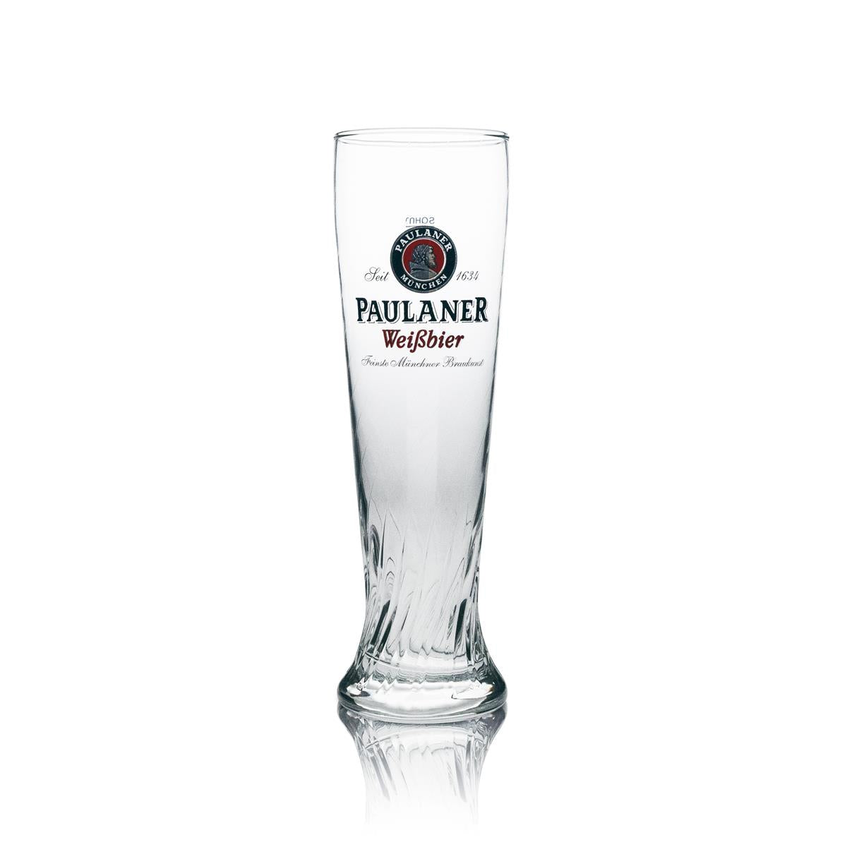 6 verres à bière blanche Paulaner 0,5 l Verres à bière blanche calibrés Gastronomie Brasserie Bavière – Vue 2