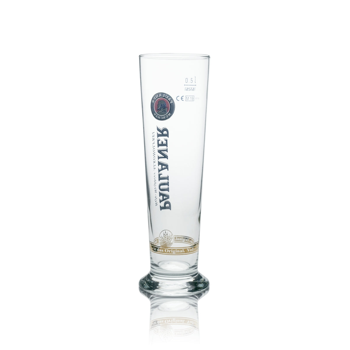 6 verres à bière blanche Paulaner 0,5 l Hefeweizen Kristallweizen sans alcool – Vue 3