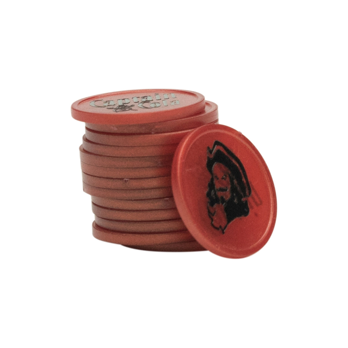 1000x chips Captain Morgan Rhum Captain Cola rouge – Vue 2