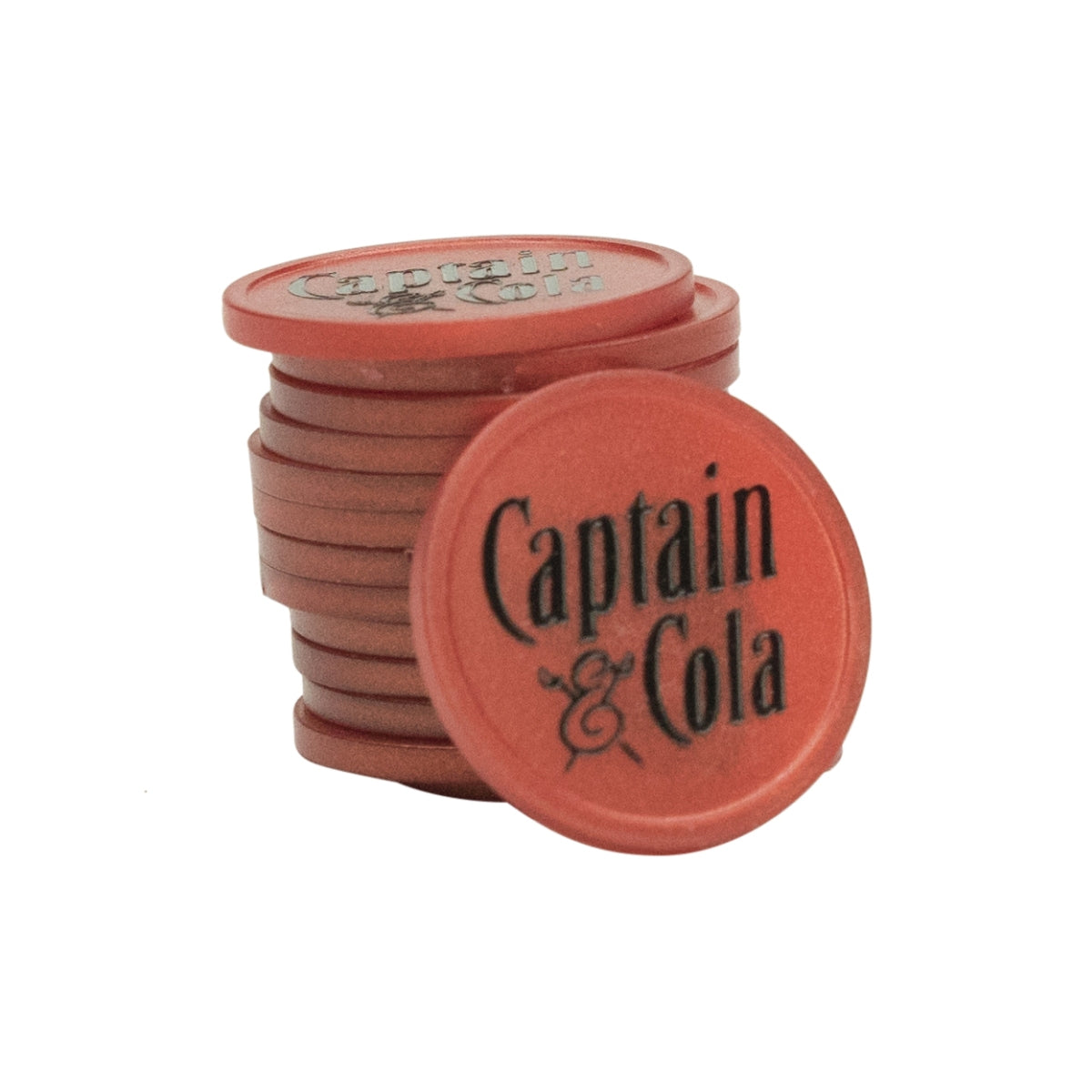 1000x chips Captain Morgan Rhum Captain Cola rouge – Vue 3