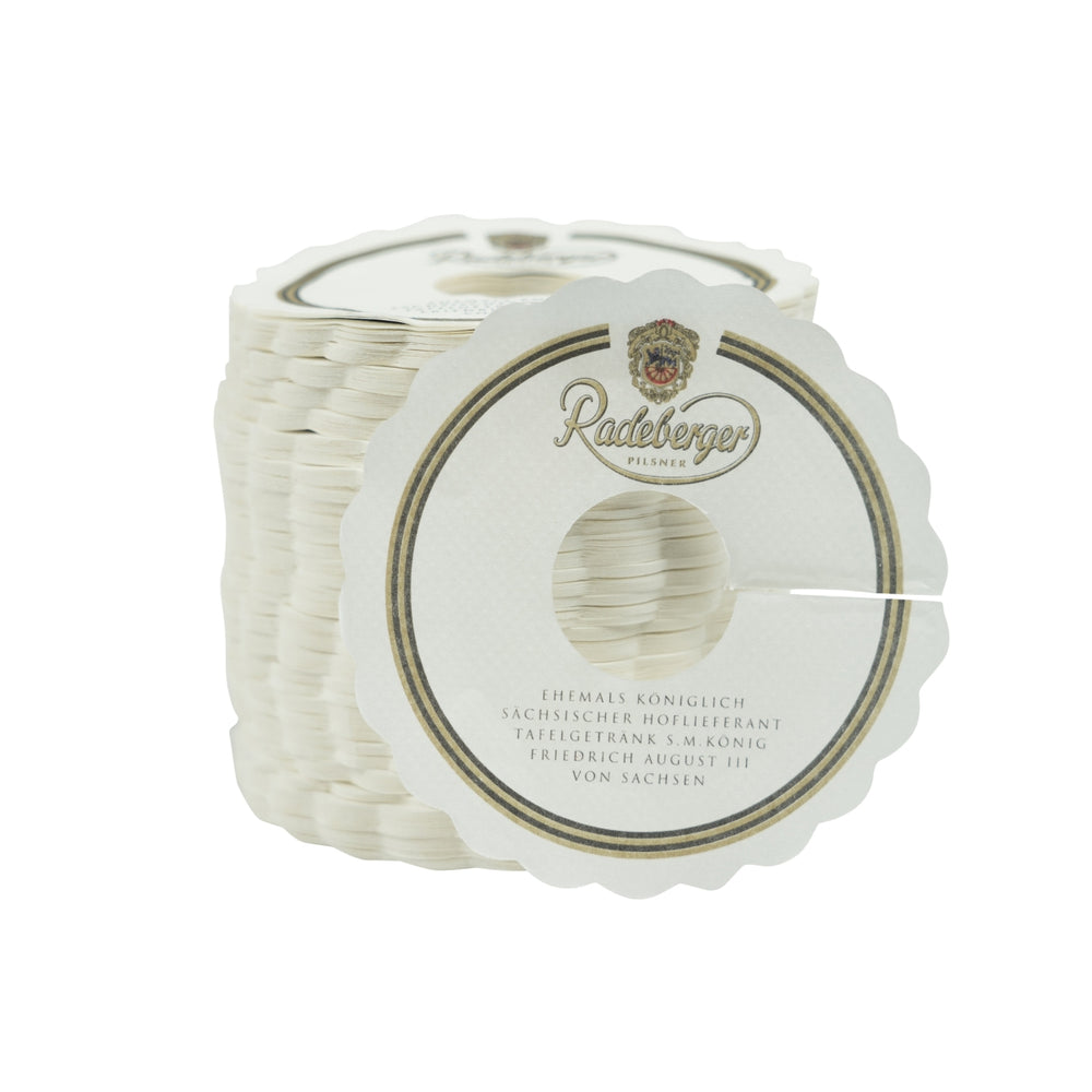 1000x rosettes de bière Radeberger Pils collerette gouttes napperons verres gastronomie