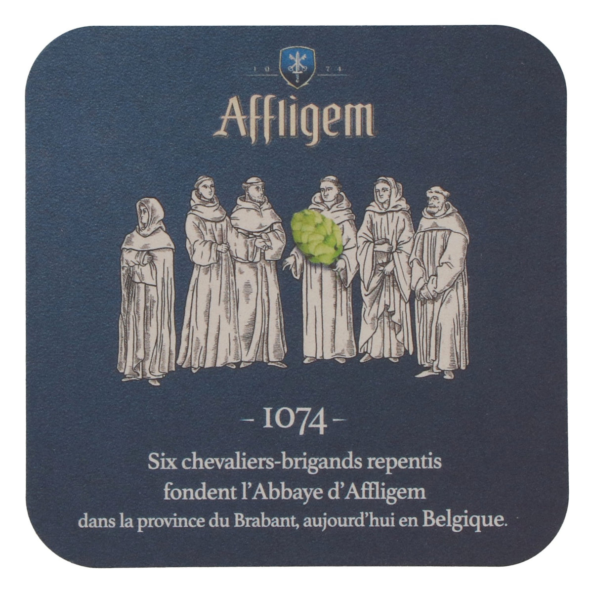 100 sous-bocks Affligem, 9 x 9 cm – Vue 4