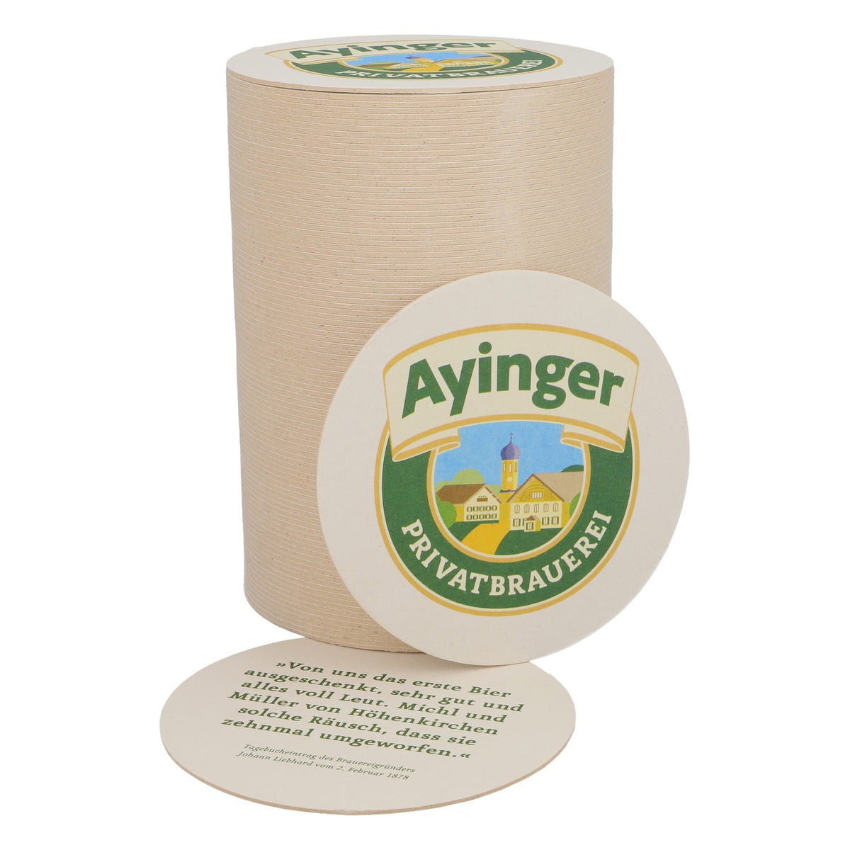 100 sous-verres en carton Ayinger Bier pour bière