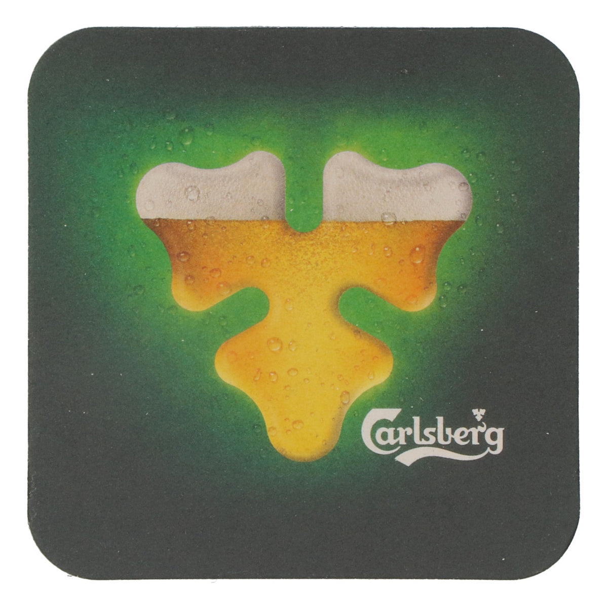 100x sous-verres Carlsberg sous-verres en carton 9,5x9,5 cm – Vue 3