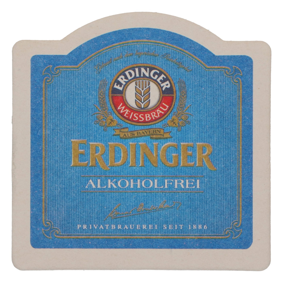 100 sous-verres Erdinger Weissbräu sans alcool, bleus – Vue 3