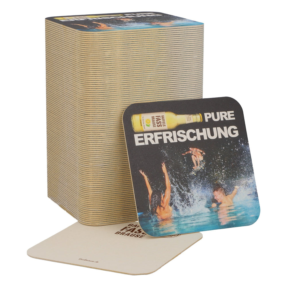 100x sous-verres Gaffel Bier sous-verres sous-verres en verre accessoires de bar tonneau soda
