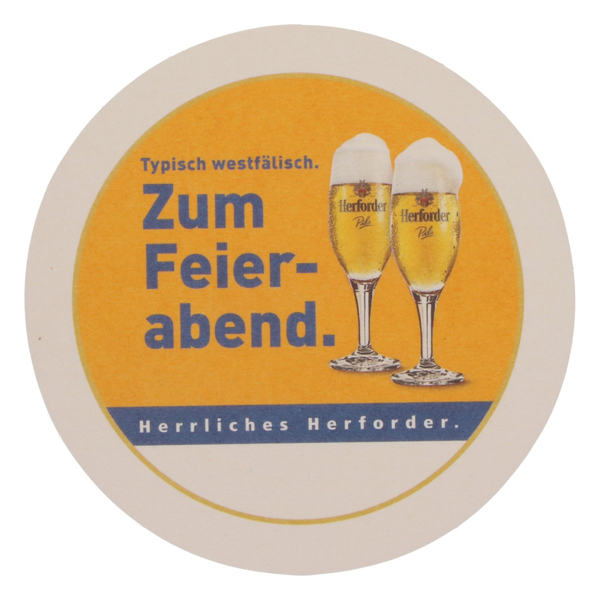 100 sous-verres de la brasserie Herforder Brauerei « Zum Feierabend » (Après le travail) – Vue 4