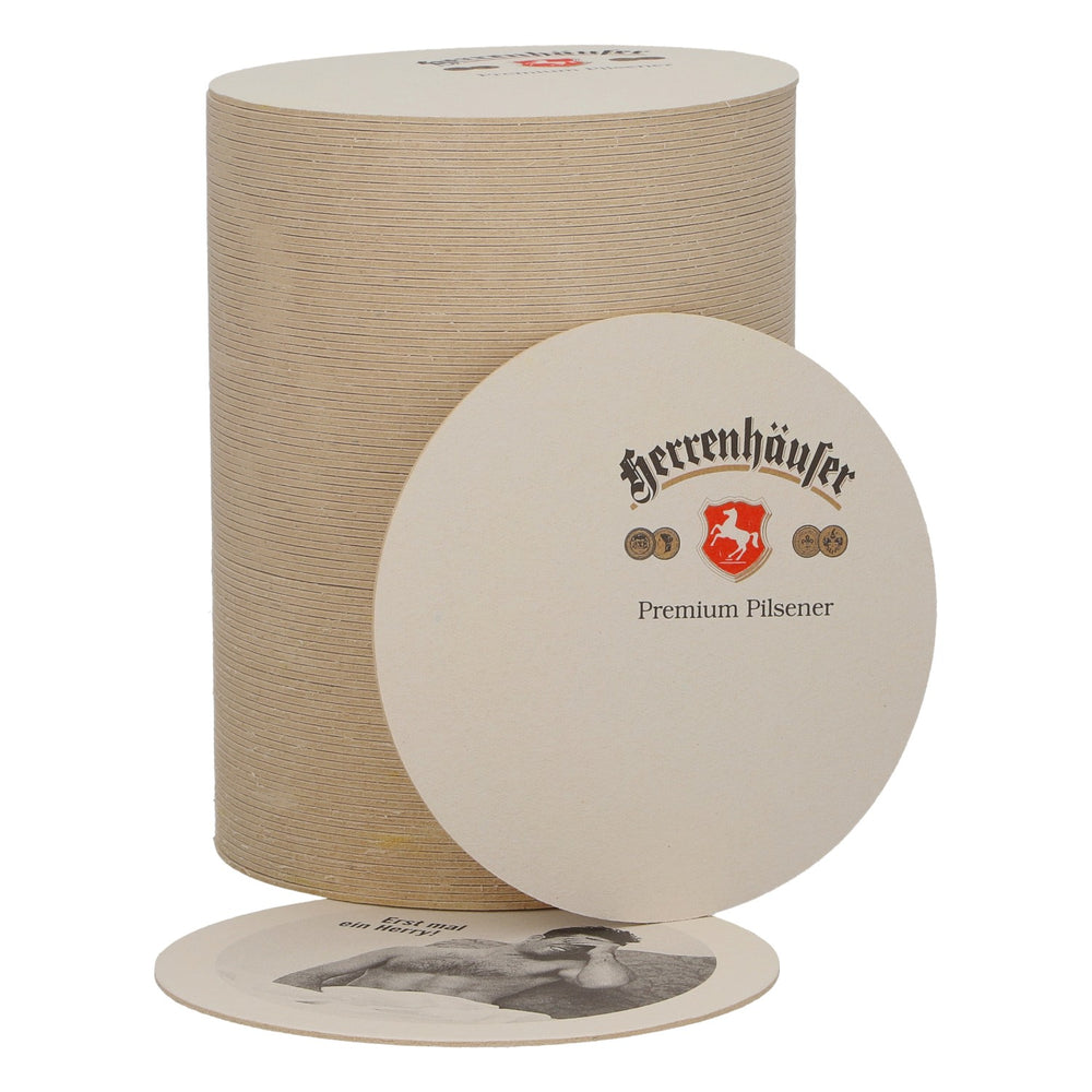 100 sous-verres « Herrenhäufer » : « D'abord, un Herry ! »