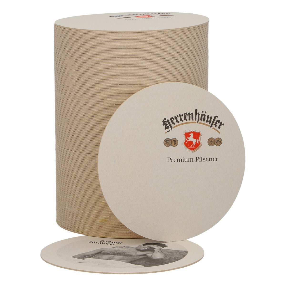 100 sous-verres « Herrenhäufer » : « D'abord, un Herry ! »