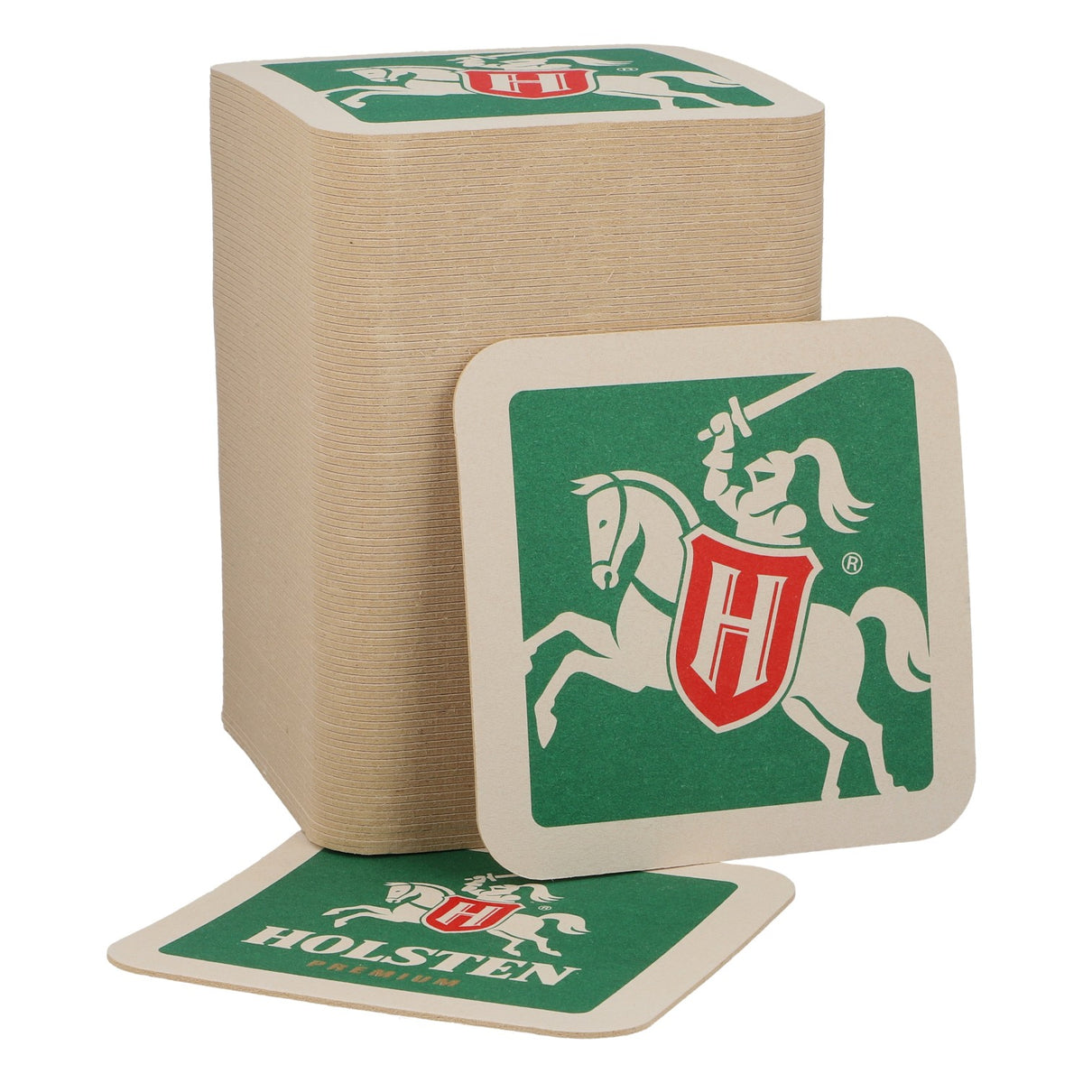 100 sous-verres « Holsten Bier » – Accessoires de bar originaux, qualité professionnelle