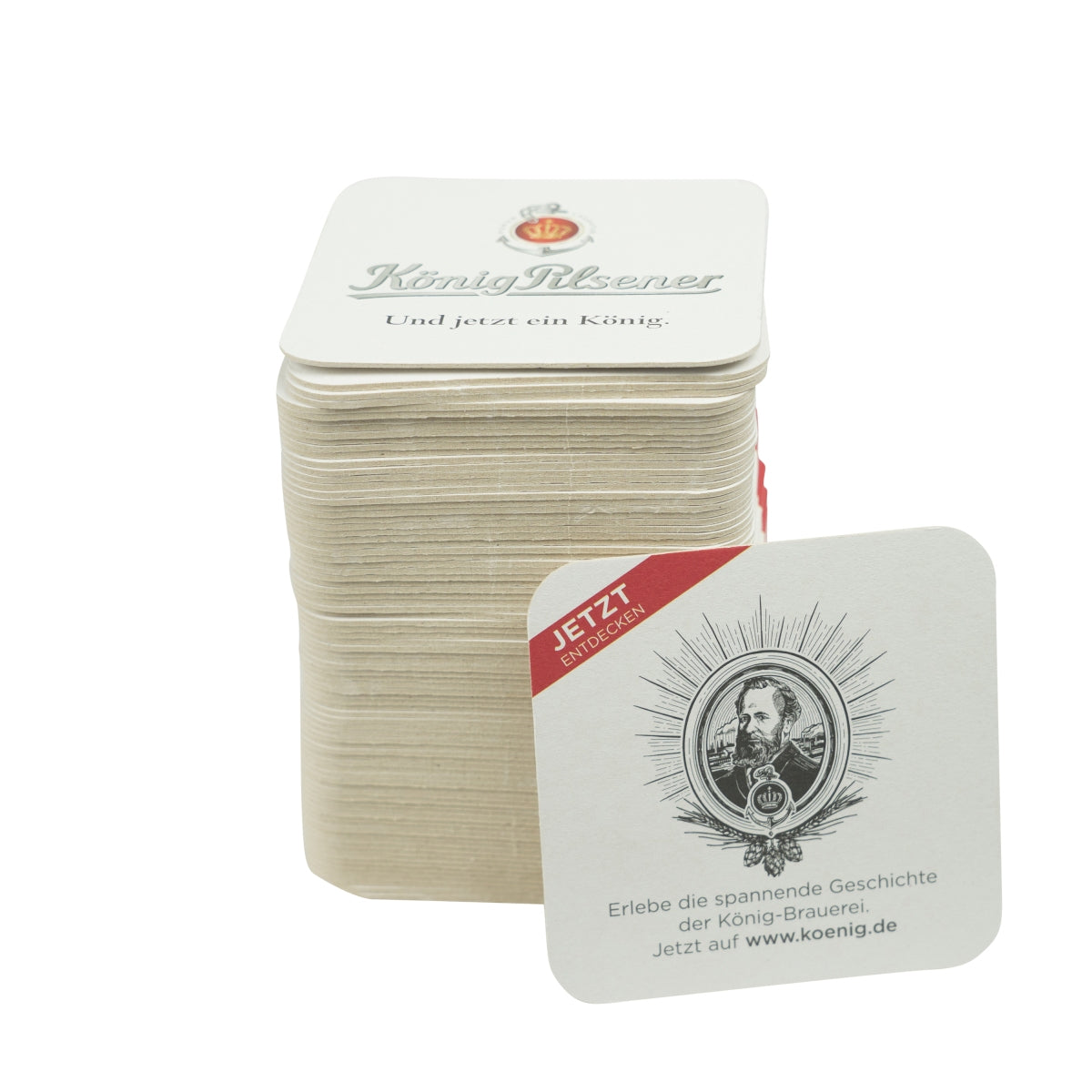 100x sous-verres König Pilsener sous-verres coaster verres gastro sous-verres en carton – Vue 3