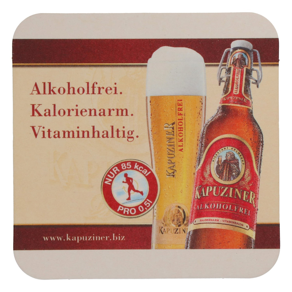 100 sous-verres Kulmbacher Reichelbräu  Kapuziner sans alcool – Vue 4