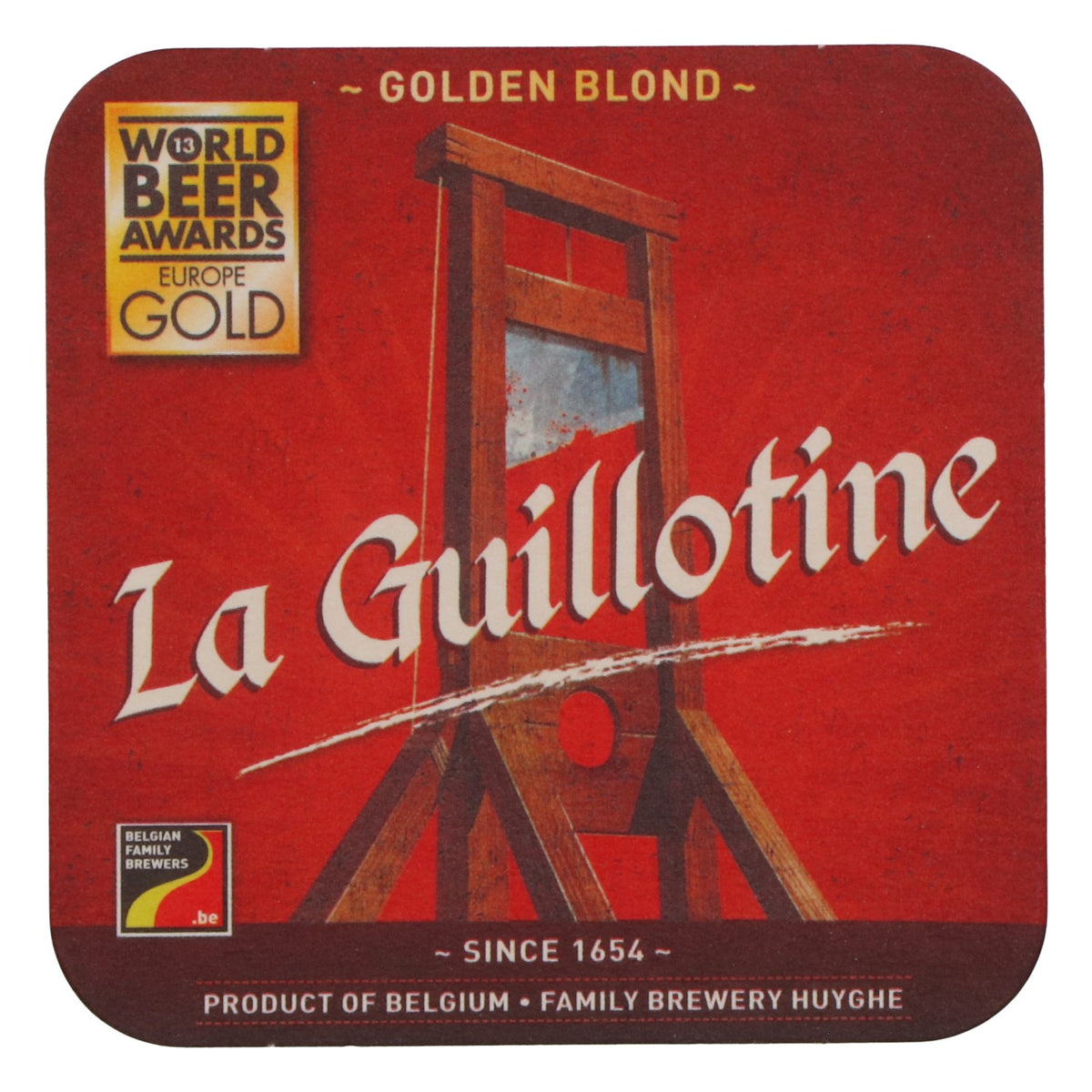 100x La Guillotine Sous-verres Sous-verres en verre Accessoires de bar – Vue 3