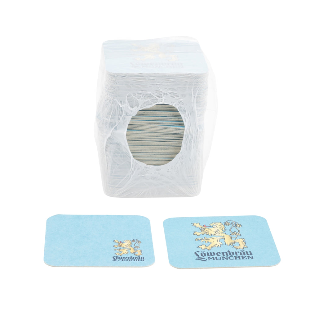 100x sous-verres Löwenbräu sous-verres à bière tapis de protection contre les gouttes pour la restauration