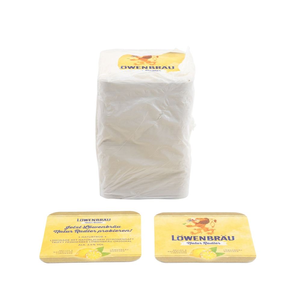 100x sous-verres Löwenbräu sous-verres de bière tapis de bière protection anti-gouttes gastronomie
