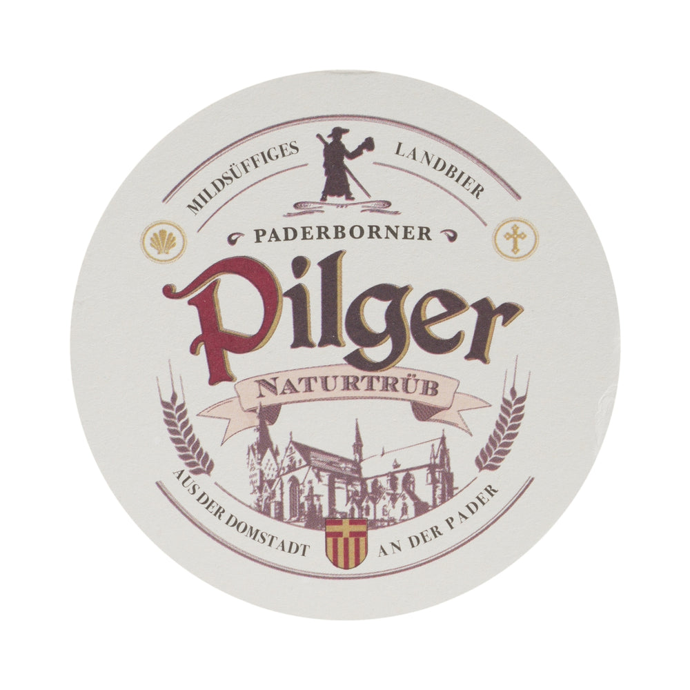 100 sous-verres en carton pour bière Paderborner Pilger
