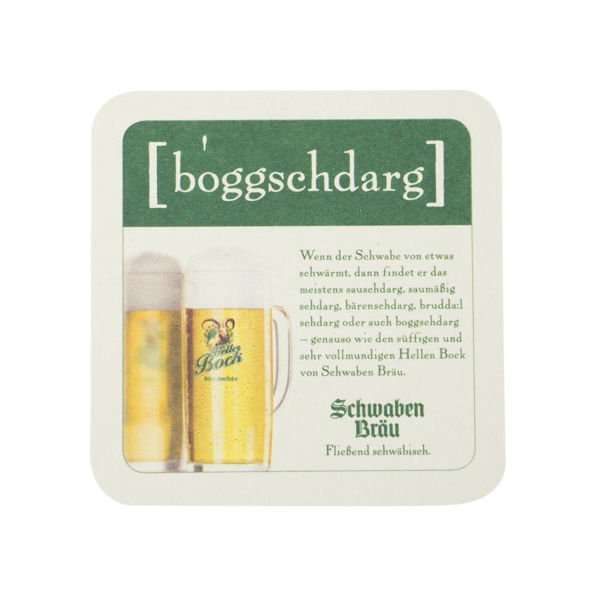 100 sous-verres Schwabenbräu 10 x 10 cm pour verres, gastronomie, table, bar – Vue 2