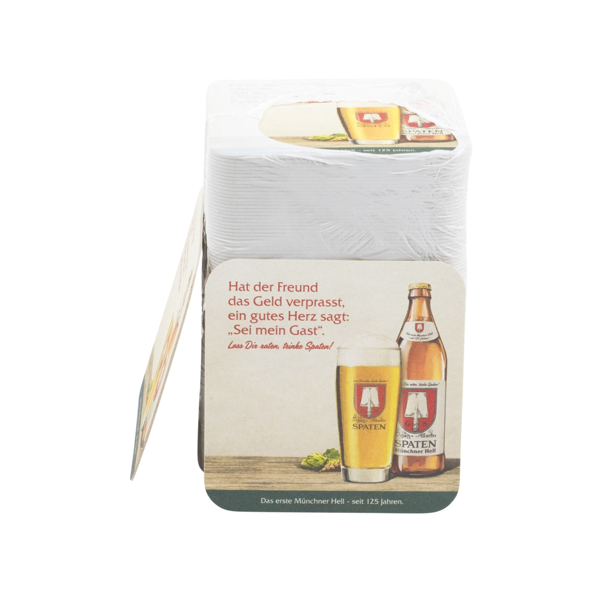 100x sous-verres en forme de bêche, sous-verres à bière, tapis de protection contre les gouttes, pour la restauration – Vue 3