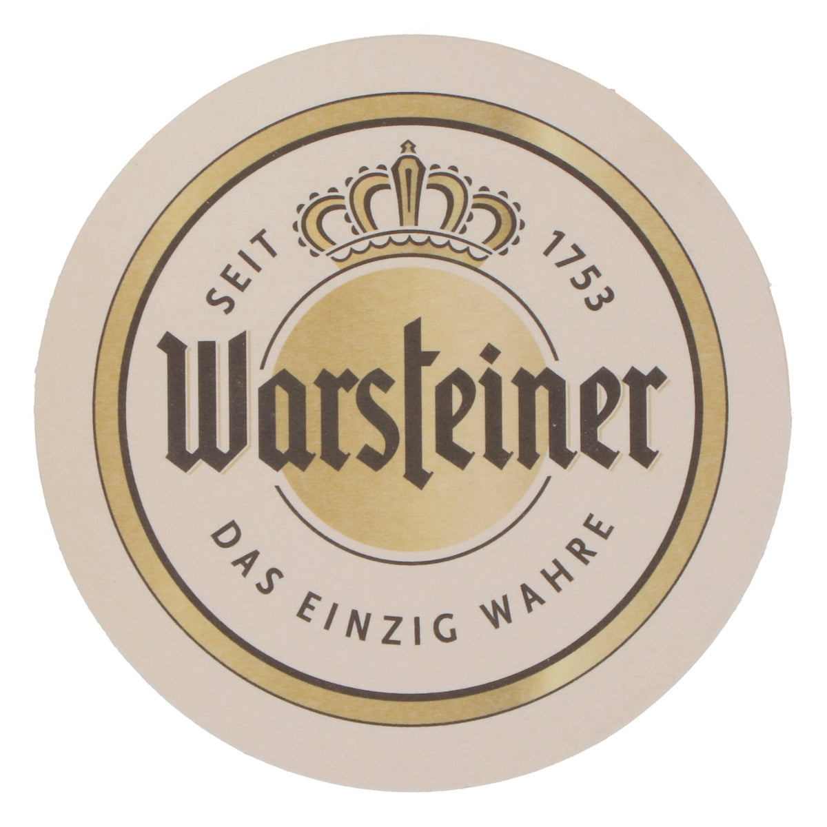 100 sous-verres Warsteiner, Ø 10,5 cm, « Une tradition familiale depuis 1753 » – Vue 3