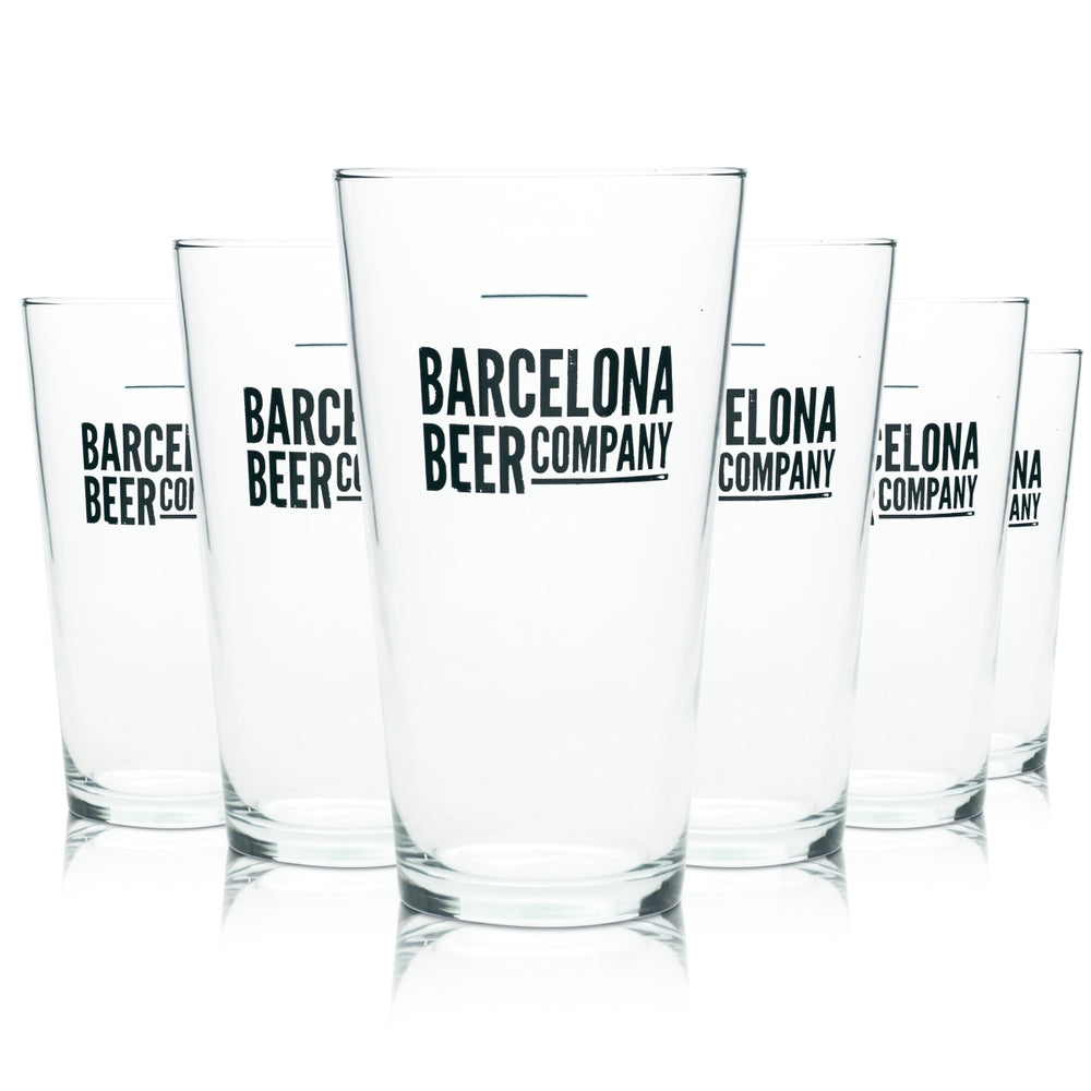 12 verres à bière Barcelona Beer Company 250 ml, neufs