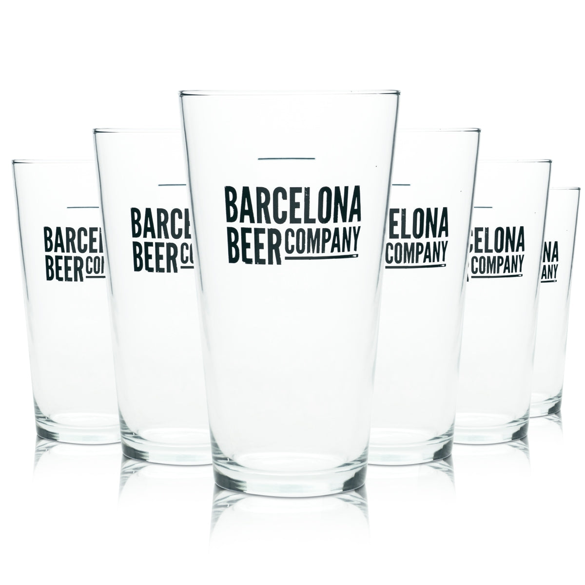 12 verres à bière Barcelona Beer Company 250 ml, neufs
