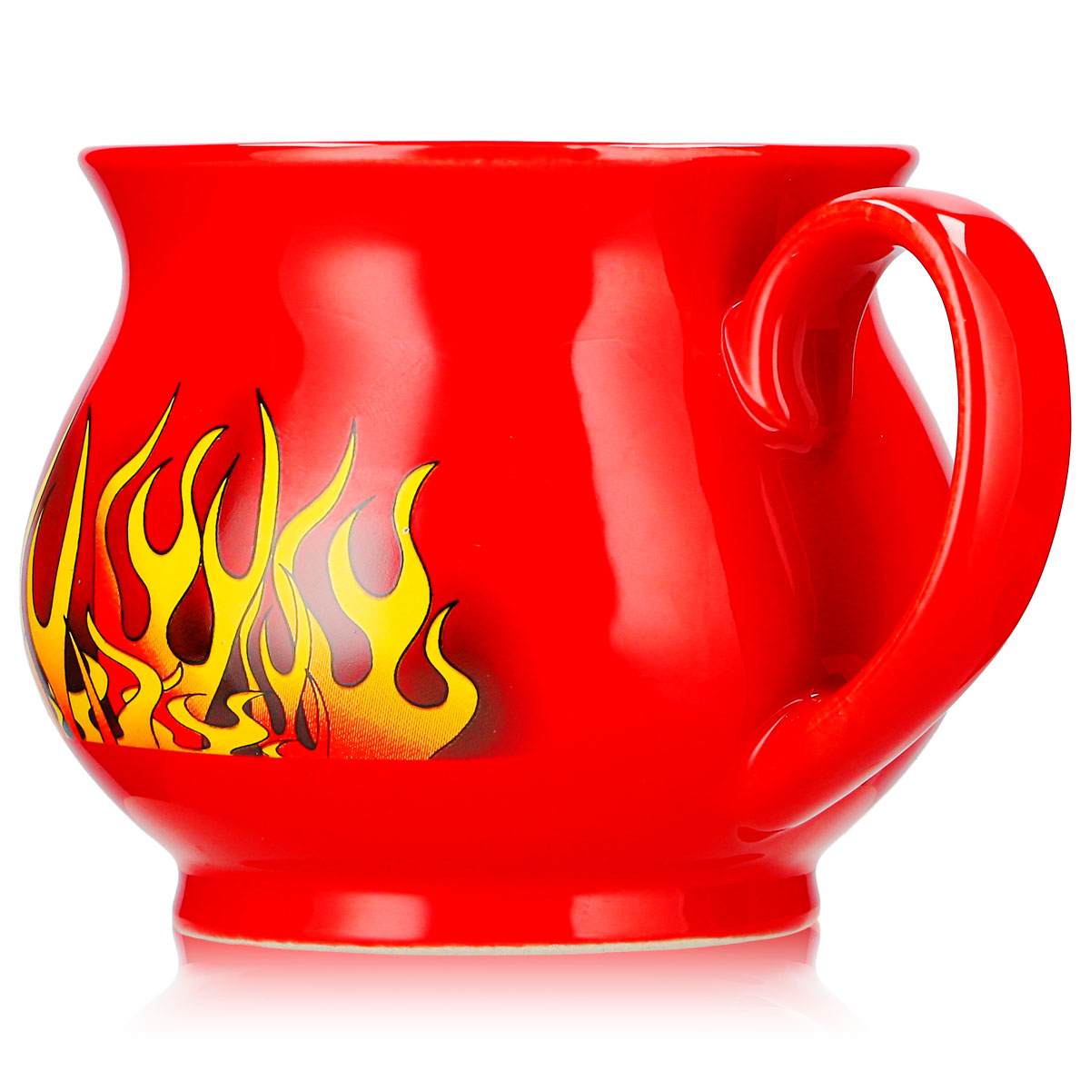 6 tasses à vin chaud Mohaba, forme sphérique, « Feuerzangenbowle », rouge vif, 0,2 l, graduées – Vue 5