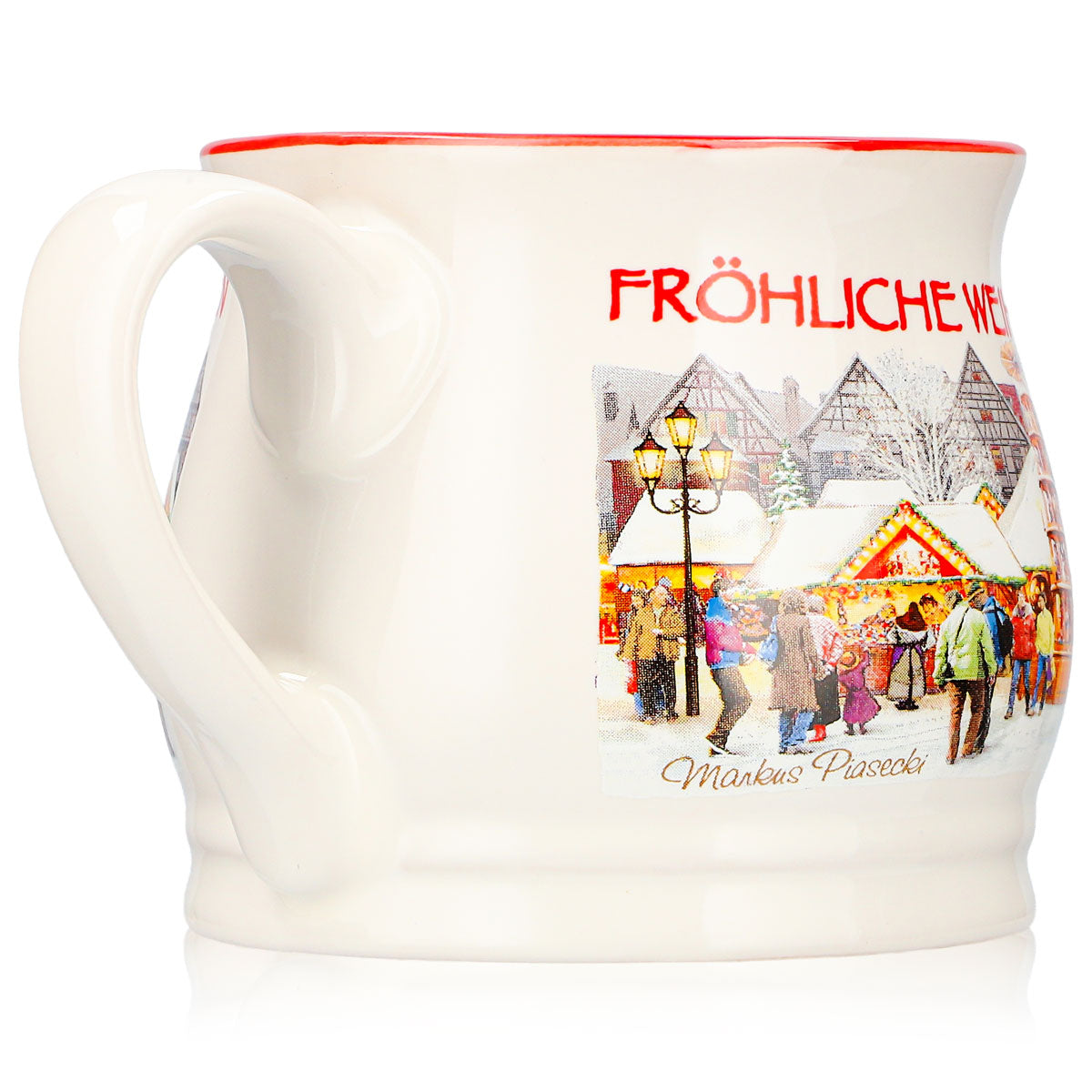 6 tasses à vin chaud Mohaba « Joyeux Noël Chamonix » 0,2 l, graduées – Vue 5