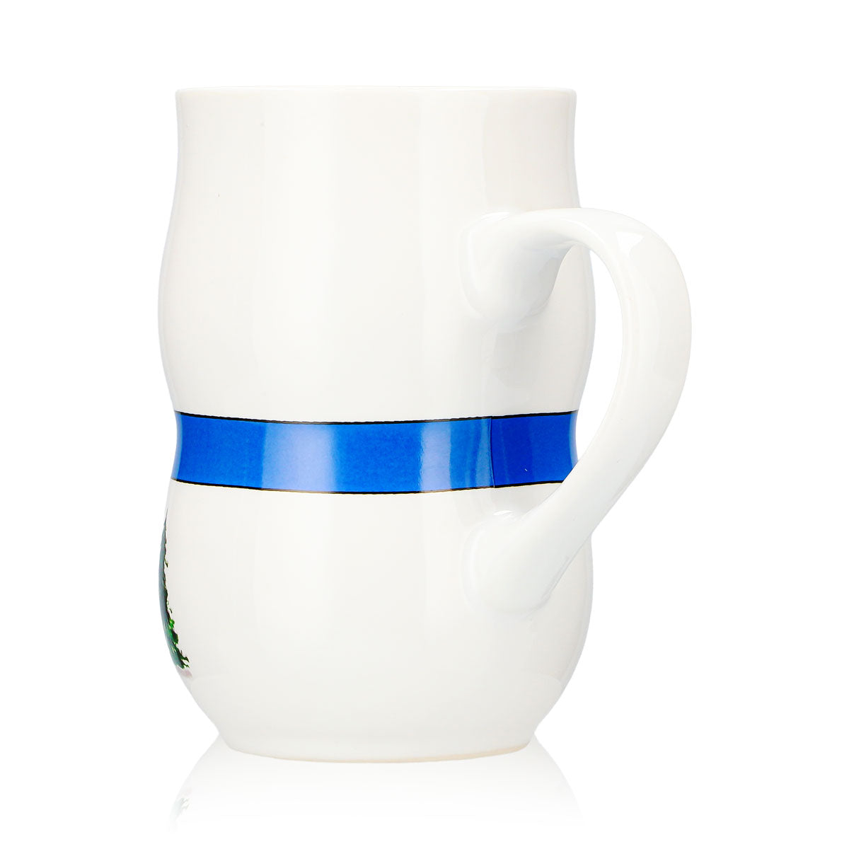 2 tasses à vin chaud Mohaba « Bonhomme de neige » Iceman Père Noël, blanches, 0,2 l, graduées – Vue 5