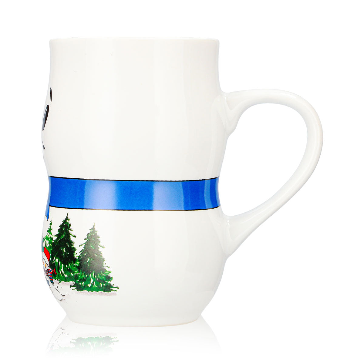 2 tasses à vin chaud Mohaba « Bonhomme de neige » Iceman Père Noël, blanches, 0,2 l, graduées – Vue 6