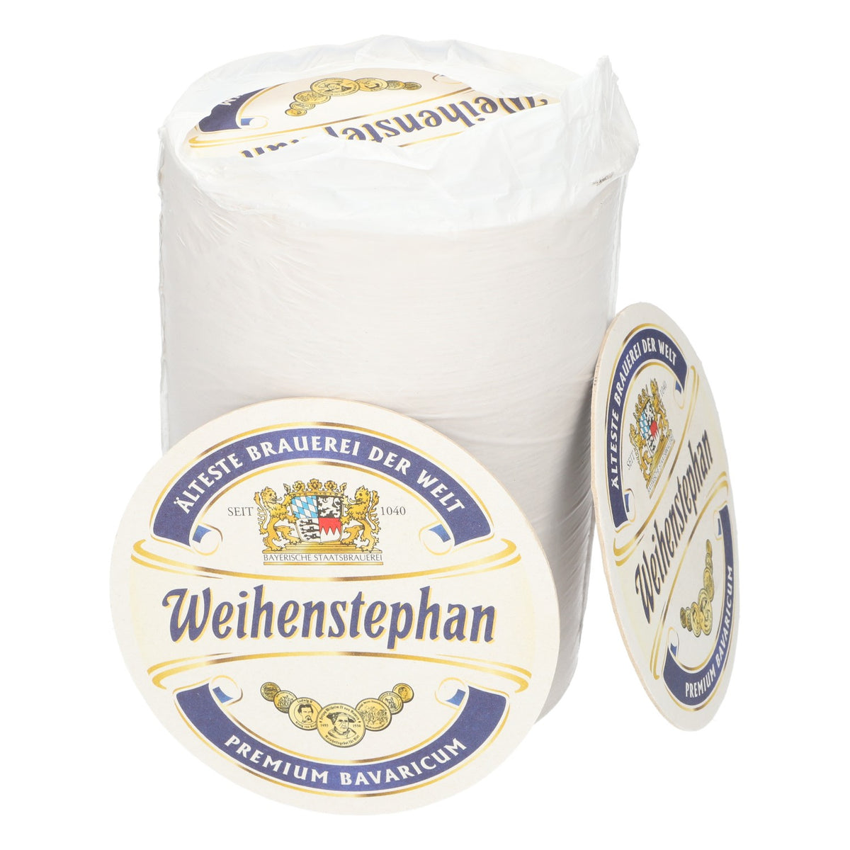 120x Weihenstephan sous-bocks Ø9 cm anti-gouttes verres bouteilles – Vue 2