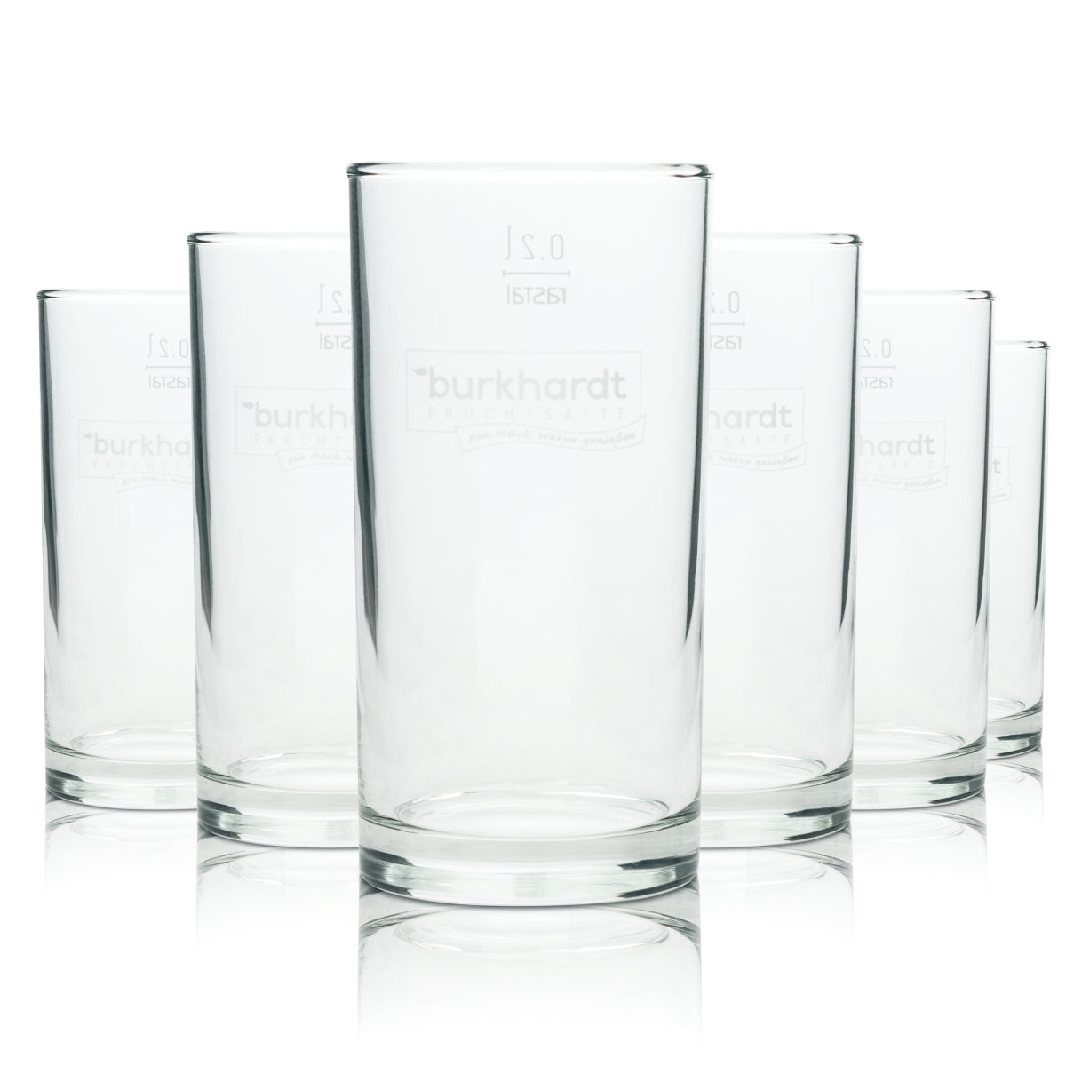 12 verres à jus Burkhardt 0,2 l, verres Rastal Gastro, verres à jus pour hôtels et bars