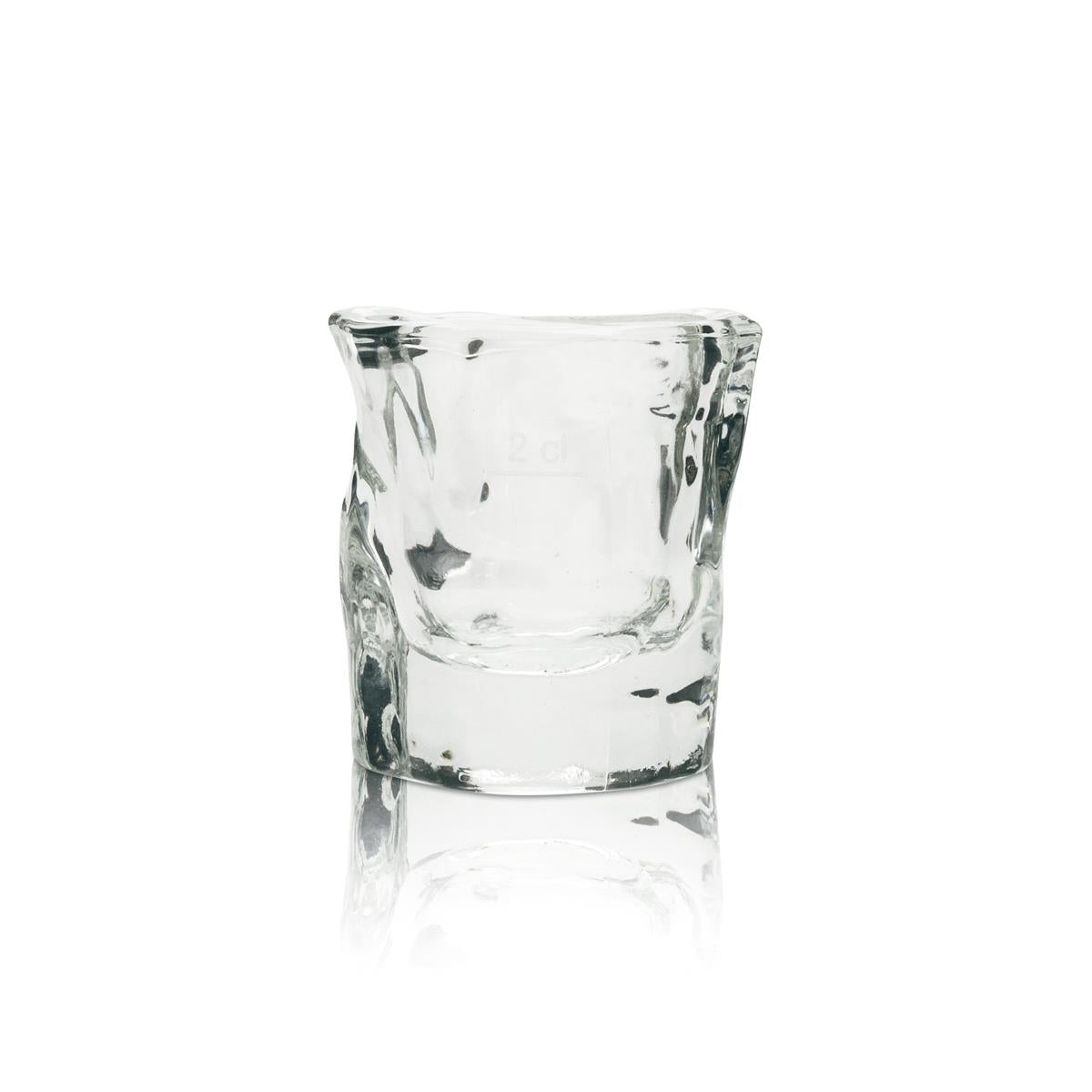 12 verres à liqueur Fernet Branca 2 cl avec relief – Vue 3